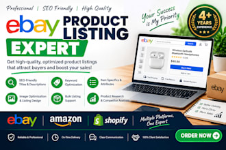 do ebay listing, ebay product listing, ebay product upload