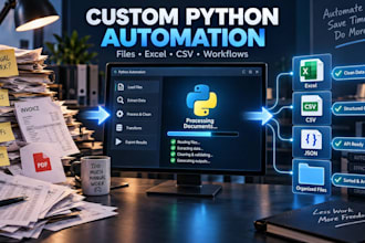 build a custom python file automation tool for windows
