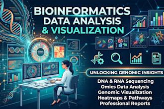 perform bioinformatics data analysis and visualization