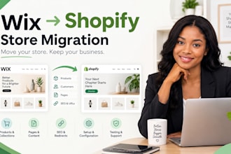 migrate wix ecommerce store to shopify, wix website to shopify store