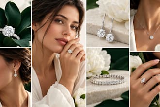 create luxury ai jewelry product photos for your brand