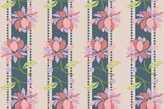 design seamless textile patterns for fabric