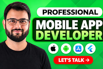 mobile app development ios android app flutter app developer ai app creation