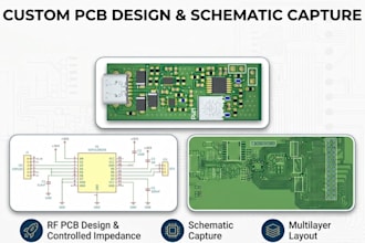 design custom pcbs and schematics