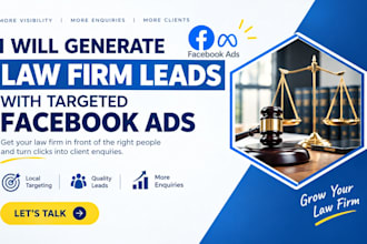 generate law firm leads with targeted facebook ads and meta lead generation