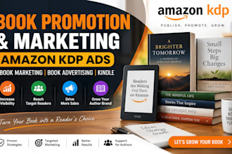 book promotion marketing amazon kdp ads ebook marketing book advertising kindle