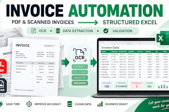 automate invoice extraction from pdfs with smart validation