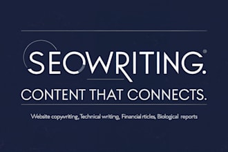 do website copywriting for you