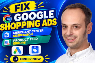 fix google shopping ads merchant center suspension and product feed errors