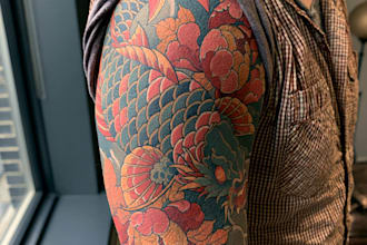 create design japanese art style