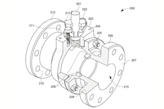 draw invention sketch to uspto utility patent drawings black and white figure