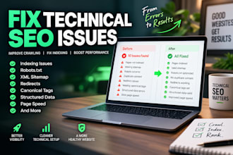 fix technical SEO issues on your website