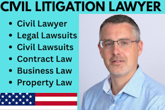 be your lawyer or paralegal for civil lawsuits, divorce, custody legal documents