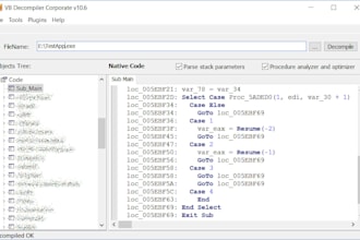 unlock any ea source code, decompile ea file and recompile ea