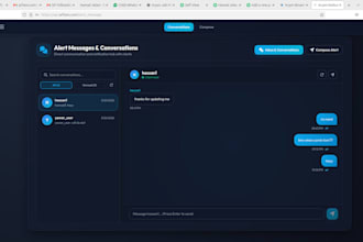 develop a custom CRM, dashboard or business web application