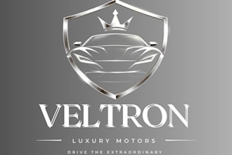 create a premium crest and shield logo design