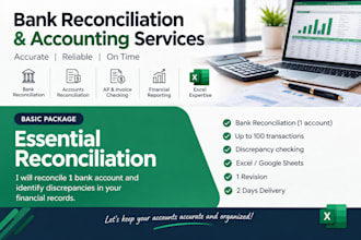 do bank reconciliation and accounting in excel