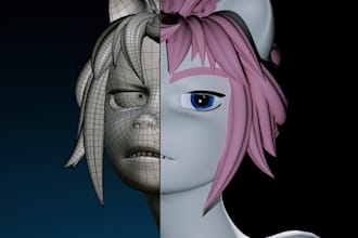cleanup ai generated 3d meshes for game assets, film, or animation