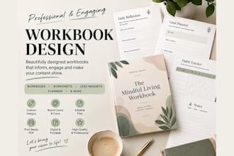 do quality workbook design printable student workbook on canva