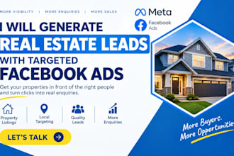 generate real estate leads with targeted facebook ads and meta lead generation