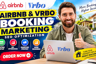 advertise airbnb booking vrbo listing airbnb marketing seo optimization