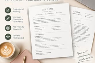write and improve your professional resume