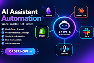 obsidian claude code jarvis shopify ai assistant chatgpt 6 astra voice ai slack