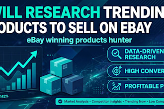 research trending products to sell on ebay