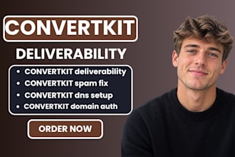 fix convertkit deliverability convertkit spam fix convertkit dns authentication