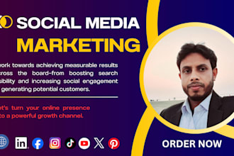 be social media marketing and growth expert