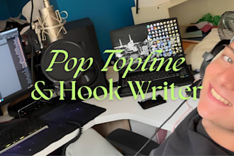 write catchy pop toplines and record vocal hooks