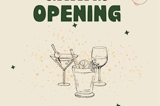 design a professional restaurant menu, flyer, or bussines card