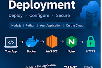 deploy your nodejs or python application on AWS ec2
