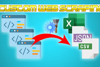 build a custom python web scraper for data extraction