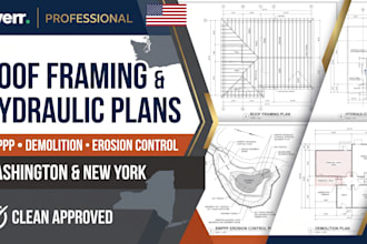 do roof framing plan hydraulic swppp demolition and erosion plan washington ny