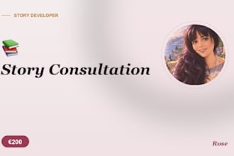 provide a story consultation for your novel or web novel