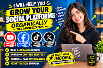 help creators, entrepreneurs, and businesses grow their social media platforms