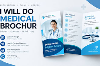 do medical brochure flyer
