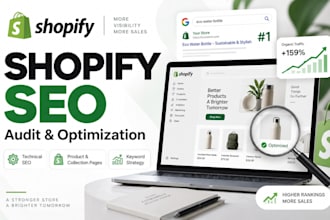 audit and optimize your shopify SEO