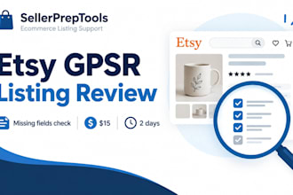 review your etsy listing for missing gpsr information