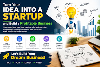 develop a detailed business plan, financial model and startup strategy