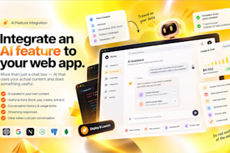 integrate an ai feature to your web app
