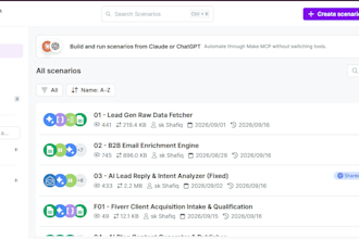 build an ai email auto responder and lead reply system in make com