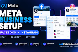 setup facebook instagram meta business suite business pages