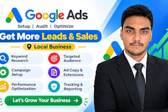 be your google ads expert for local businesses, plumbers, electricians and hvac