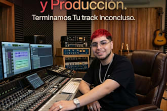 produce a full song with an exclusive beat, mix, and master