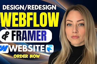 design or develop webflow website, figma to webflow, webflow expert