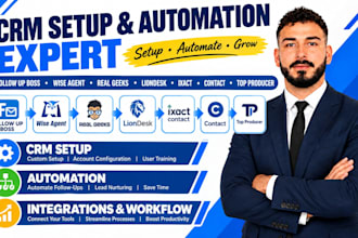 setup follow up boss wise agent real geeks liondesk ixact contact top producer