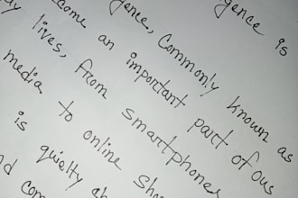 write all things with my nice,clear and beautiful handwriting