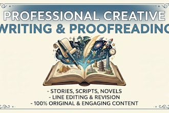 write and proofread english content